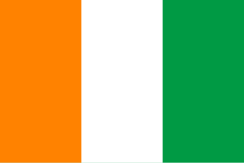 Cote Dvoire Flag